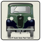 Austin Seven Pearl Cabriolet 1936-37 Coaster 3